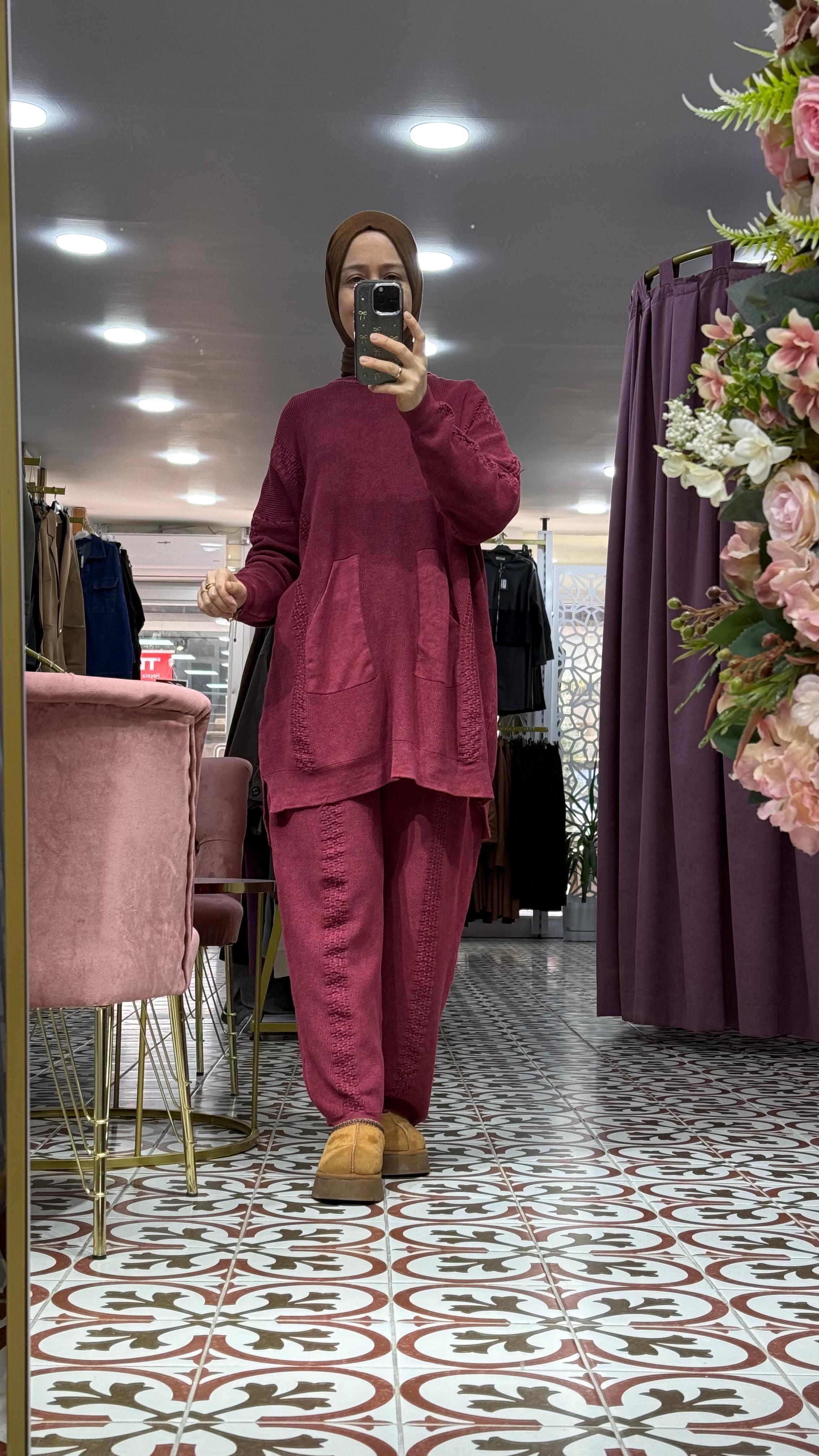 %100pamuklu triko takım